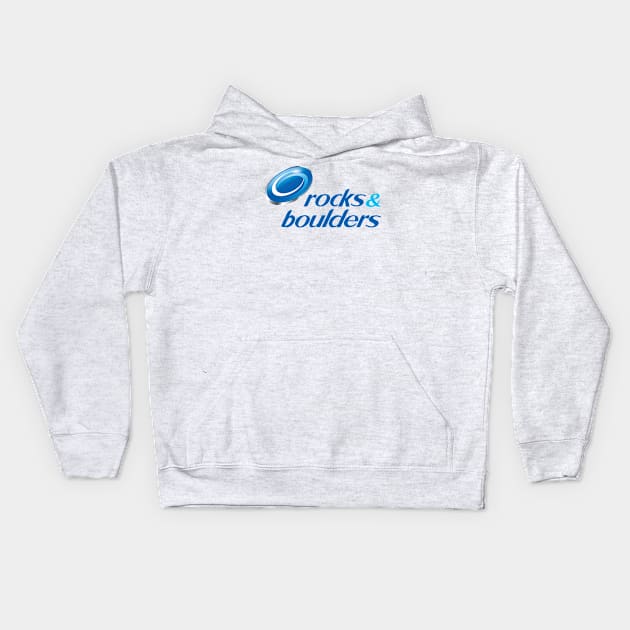 Rocks & Boulders Kids Hoodie by esskay1000